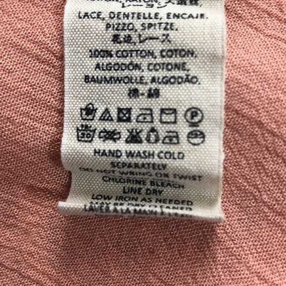 Free People Chemise Katie Bird Shirt Medium - Picture 8 of 11